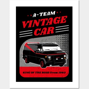 A-Team Vintage Car 80s Posters and Art